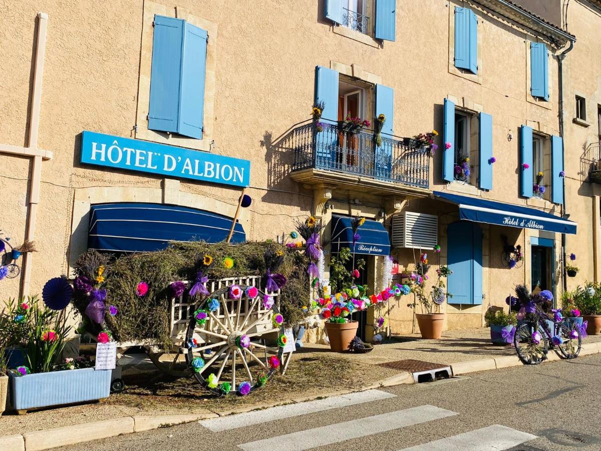 Hotel D'Albion Sault-de-Vaucluse Bagian luar foto